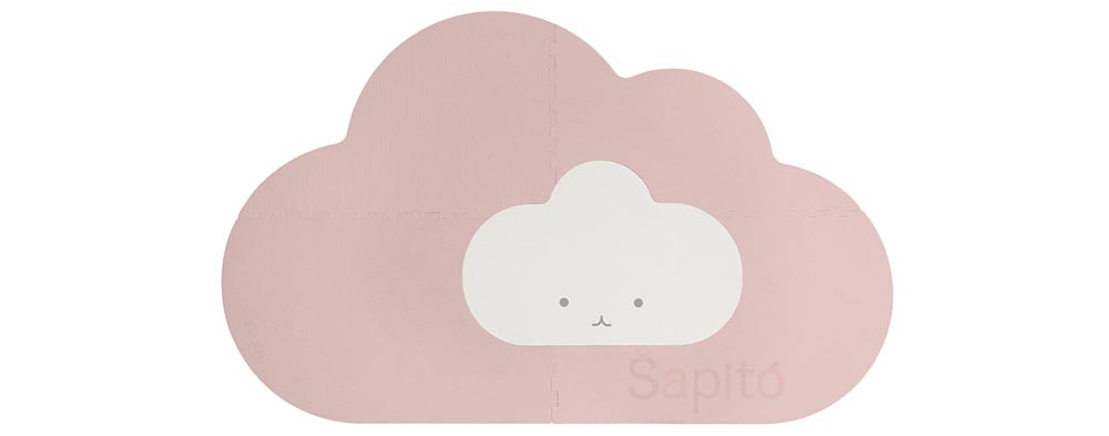 Quut Playmat S - Herní podložka Obláček – šedá